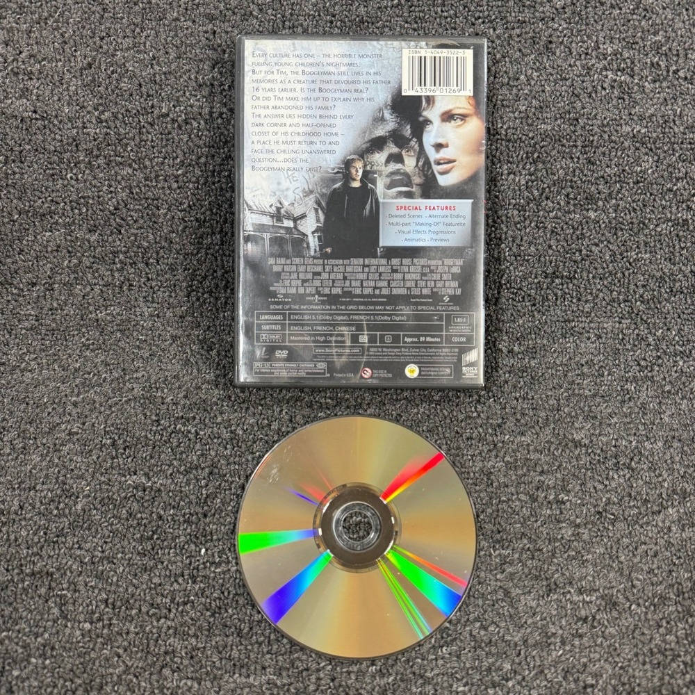 Sony Boogeyman DVD Special Edition Horror Movie 2005 - Picture 2 of 2